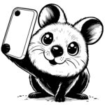 Happy Quokka Selfie