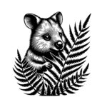 Quokka Among Ferns