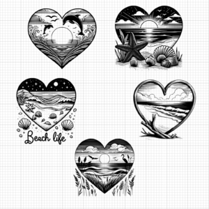Heart Scene Bundle (4)