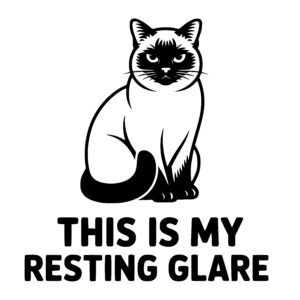 Resting Glare Cat