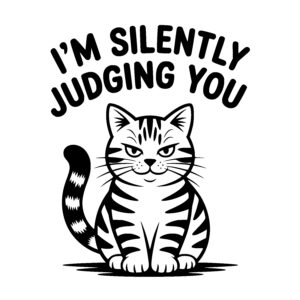 Judgmental Cat Vibes