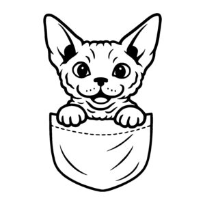 Devon Rex Pocket Cat