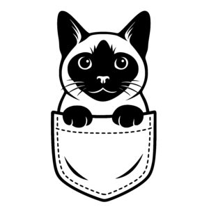 Siamese Pocket Cat