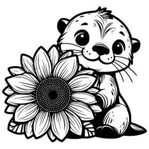 Otters Sunny Surprise