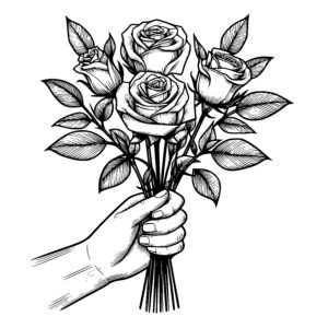 Hand of Roses