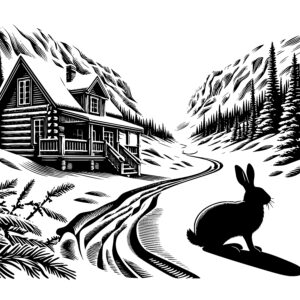 Rabbit at the Cabin