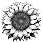 Sunflower Center Focus