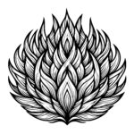 Dynamic Petal Flame