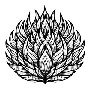 Dynamic Petal Flame