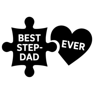 Best Step-dad Heart