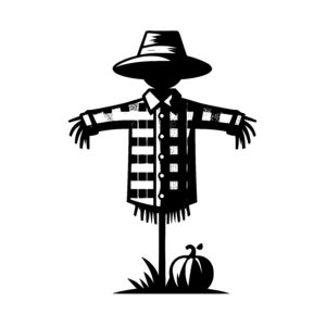 Pumpkin Guardian Scarecrow
