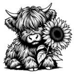 Sunflower Snuggle Calf