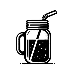 Bubbly Drink Jar