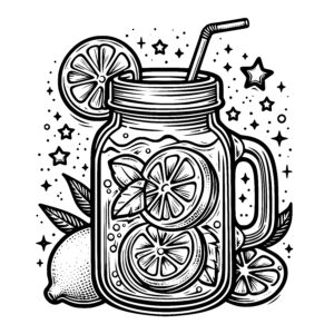 Lemon Splash Jar