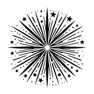 Explosive Starburst Design