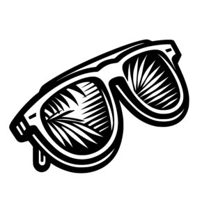 Palm Leaf Sunglasses
