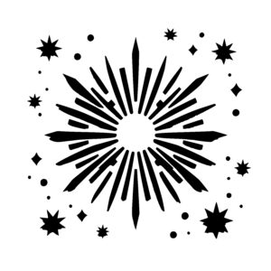Radiant Starburst Design