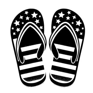 Stars and Stripes Sandals
