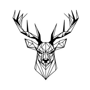 Faceted Deer Antlers