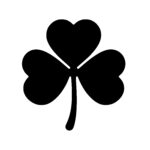 Heart-shaped Shamrock