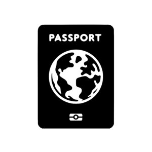Globe Passport Cover