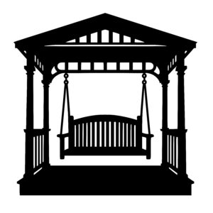 Swinging in the Gazebo