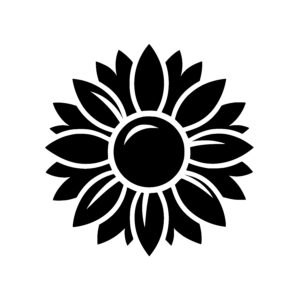 Radiant Floral Star