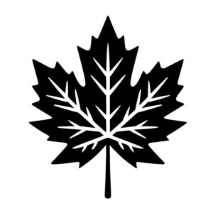 Maple Leaf Silhouette