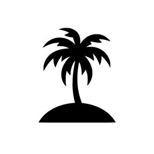 Curved Palm Delight
