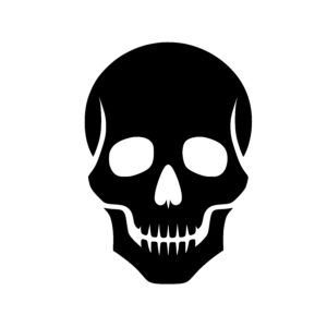 Simple Skull Silhouette