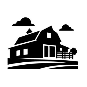 Farmhouse and Barn