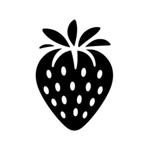 Heart-shaped Strawberry