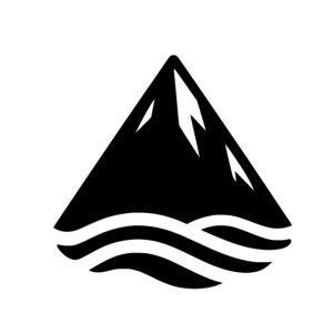 Snowy Mountain Waves