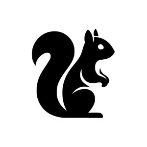 Curious Stand-up Squirrel