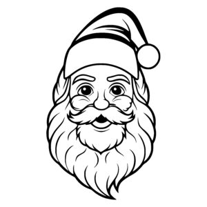 Smiling Santa Face