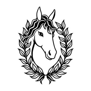 Mythical Laurel Horse