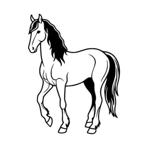 Striding Strong Horse