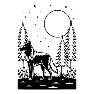 Wolf Forest Guardian