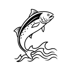 Salmon in Flight