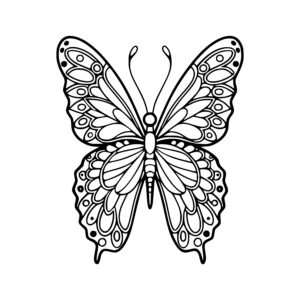 Ornate Butterfly Design