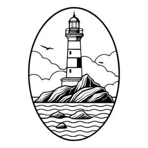 Rugged Island Lighthouse