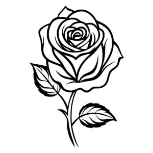 Spiral Rose Blossom