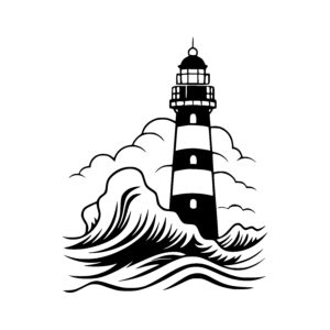 Lighthouse by the Sea