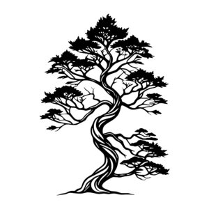 Curved Canopy Tree
