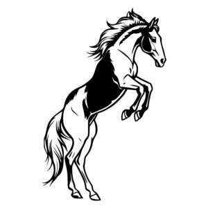 Proud Horse Rearing