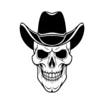 Cowboy Skull Grin