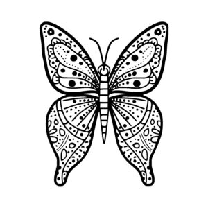 Dazzling Winged Beauty
