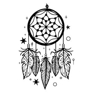 Intricate Dreamcatcher Design