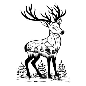 Deer Silent Guardian