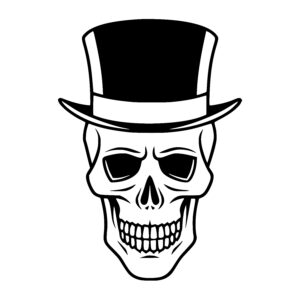 Skull with Hat